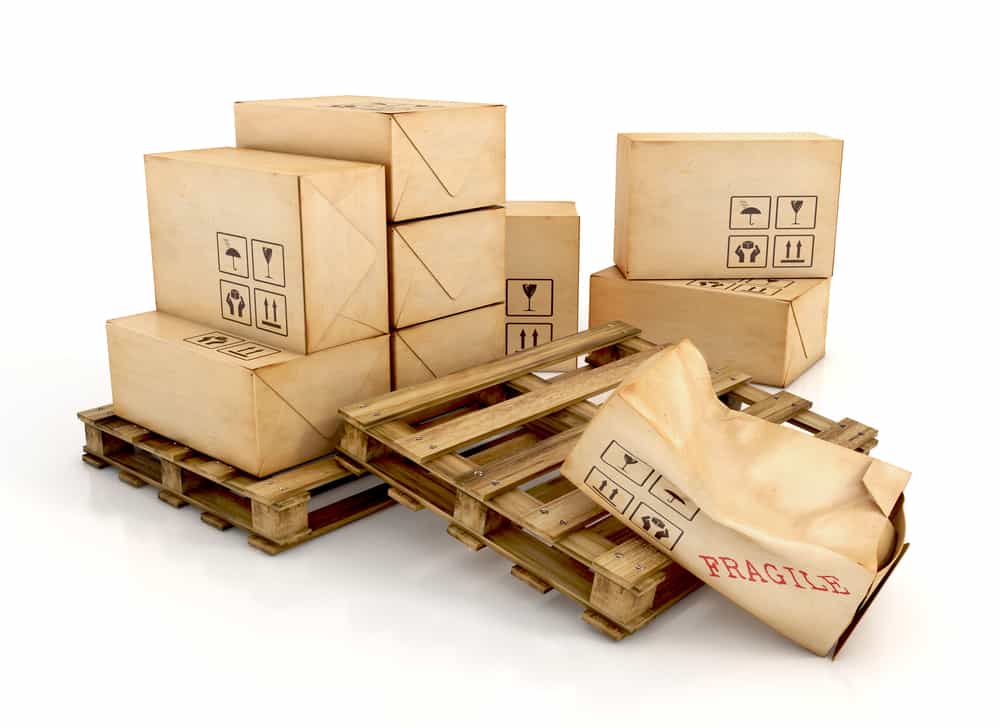 Unloading Carton From Container And Carton Damage From Loading Or