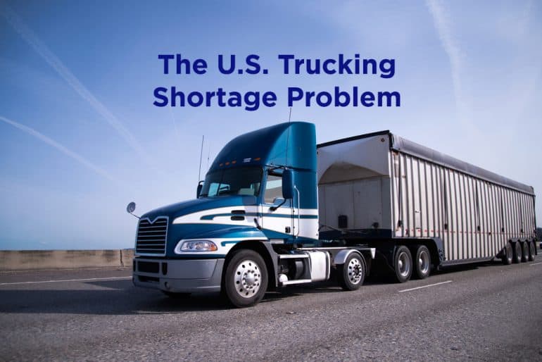 About the U.S. Trucking Shortage Problem More Than Shipping